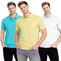 SMAN Polo Neck T-Shirt Pack of 3