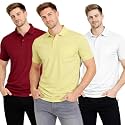 SMAN Polo Neck T-Shirt Pack of 3