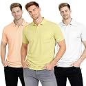 SMAN Polo Neck T-Shirt Pack of 3