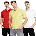SMAN Polo Neck T-Shirt Pack of 3