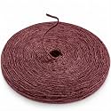 SMART&amp;CASUAL 2mm Natural Jute Twine String Thin for Craft Plant Garden Gift Wrapping Christmas Handmade Art Decoration Packing String Home Art Decoration (Palevioletred) (328 Ft (100M))