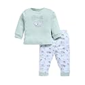 Smart Baby Boys Cotton Top &amp; Pyjama Set | Long Sleeve Round Neck T-Shirt &amp; Full Pants | Soft Fabric | 0-18 Months | Ideal for Sleep