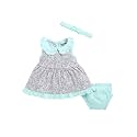 Smart Baby Cotton Sleeveless Frock Set for