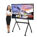 Smart Board,55" Smart Board for Classroom Office Home, 4K UHD Touch Screen Open Dual System Smart Whiteboard,Digital whiteboard with 48MP HD Camera(Board+Wall Mount Included)