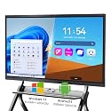Smart Board,65" Smart Board for Classroom Office Home, 4K UHD Touch Screen Open Dual System Smart Whiteboard,Digital whiteboard with 48MP HD Camera(Board+Wall Mount Included)