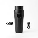 Smart Bottle Warmer Cooler 12V & Type C – Portable Travel Cup Heater & Chiller, Cooling Up to 6°C, Heating Up to 80°C, for Office Desk, Home, Travel & Camping