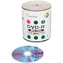 Smart Buy 100 Pack DVD-r 4.7gb 16x Silver Shiny Top Disc, 100 Disc 100pk