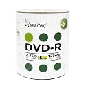 Smart Buy 100 Pack DVD-R 4.7gb 16x Logo Top Blank Disc, 100 Disc 100pk
