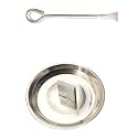 Smart Buy 100% Pure Stainless Steel 1 Coconut Breaker with Metal Rod Opener.