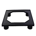 Smart Buy Heavy Duty Double Door_Single Door Fridge Stand/Washing Machine Stand/Dish Washer Stand_Black Color with Box Packing