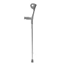 Smart Care® Forearm Height Adjustable Crutches with Pivoting Closed-Cuff (1 Piece), Ergonomic Comfortable Wrist Handle, Heavy Duty for Standard and Tall Adults - (SC937L)