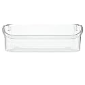 Smart Choice 240356402 Refrigerator Door Shelf Bin, Top, Clear