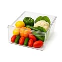 Smart Choice 240530811 Refrigerator Crisper Drawer Bin, Clear
