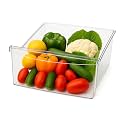 Smart Choice 241969607 Refrigerator Crisper Drawer Bin, Clear
