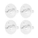 Smart Choice 241993101 Refrigerator Front Crisper Cover Support 4 Pack Compatible with Frigidaire, Compatible with Kenmore Refrigerators, Replaces AP4427109 PS2358880