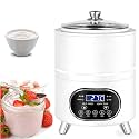 Smart Constant Temperature Yogurt Machine,400w Automatic Yogurt Fermentation Machine,Yogurt Maker Machine,with Temperature and Time Control,for Homemade Yogurt Natto Rice Wine White-12L