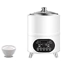 Smart Constant Temperature Yogurt Machine,8l Home Yogurt Incubator Electric Fermentation Machine,with Time and Temperature Control,for Fruit Vinegar/Yogurt/Rice Wine White-8L