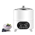 Smart Constant Temperature Yogurt Machine,8l Home Yogurt Incubator Electric Fermentation Machine,with Time and Temperature Control,for Fruit Vinegar/Yogurt/Rice Wine White-12L