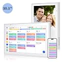 Smart Digital Calendar 10.1 Inch, Electronic Family Calendar Planner with Touchscreen, Shared Chore Chart, Meal Planner, To Do List & Schedule Board, WiFi Digital Family Command Center, Photo Frame