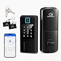 Smart Door Lock, Fingerprint Keyless Entry Deadbolt Lock with Keypad