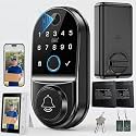 Smart Door Lock for Front Door: WiFi & HD Camera deadbolt - Portable Screen