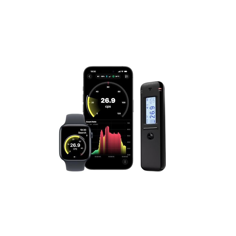 Smart Geiger Counter Radiacode-102 with Free Mobile App. Nuclear ...