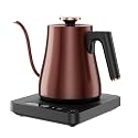 Tea Kettle 1.0L, 1000W, Electric Coffee Pour Over, Vintage Copper
