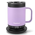 Happiness Self-Heating Coffee Mug,Temperature Control Smart Cup-14oz