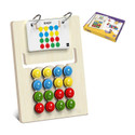 Smart Kids Wooden Montessori Slide Puzzle | Brain Development Toy for Kids