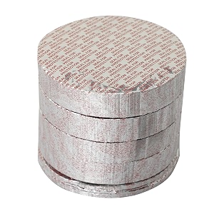 smart pack aluminum foil for packing hdpe plastic jars  sealing and bottle packing  silver one piece seal liner  size 45mm with 1000 pieces
