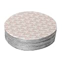 SMART PACK Aluminum Foil for Packing of HDPE (Without Transparent) Plastic Jars Material | Sealing, Bottle Packing, Silver Foil | One Piece Seal Liner | Size 55MM with 1000Piece