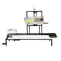 SMART PACK Vertical Band Sealer Machine for Packaging of Laminated, Silver, Paper, Polythene &amp; Plastic Bags Sealing | Adjustable Conveyor Sealer | Heavy Duty (MS Body), Seals bags up to 10 kg