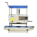 SMART PACK Vertical Type Band Sealer Machine for Packaging of Laminated, Silver, Paper, Polythene &amp; Plastic Bags Sealing | Continuous Band Sealer | Heavy Duty (MS Body), Seals bags up to 5 kg
