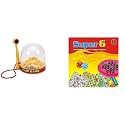 SMART PICKS Kid Drop Puzzle Game &amp; Super 6 Board Game