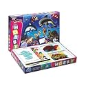 Smart Picks Hobby Arts Senior Water World Stencil Art & Craft kit with Glitter Colors