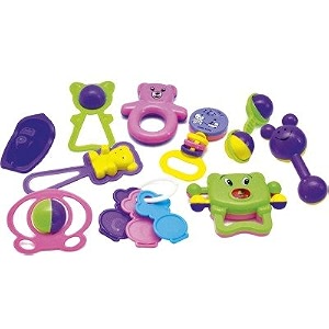 Smart Picks Rattle Set Multi Color 10