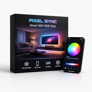 smart rgb strip light - bluetooth amp wifi white pcb 60 ledsm app amp group control music amp dynamic modes copper pcb 5m strip with wifi controller amp12v adapterwifi- bluetooth app set