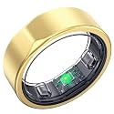 Smart Ring-Size First Before You Buy, No APP Subscription,7-10 Days of Use,Sleep|Activity|Stress|Heart Rate Tracker, Compatible with iOS and Android (Rose Gold, 13)