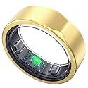 Smart Ring for Women Men, 5ATM Waterproof for iPhone and Android,No Subscription Fee (Rose Gold, Size 9)