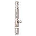Smart Shophar Door Slide Latch Latchbolt Brass Capsule Tower Bolt Nickel Silver/Durable and Long-lasting/Smooth Functionality/Suitable for Doors and Gates Solid Brass Nickel Silver Finish 03 In
