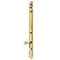 Smart Shophar Barrel Bolt Slide Lock Brass Capsule Tower Bolt Antique/Decorative Design/Vintage Style/Reliable Security/Convenient Assembly/Suitable for Doors, Cabinets Solid Brass Antique Fini