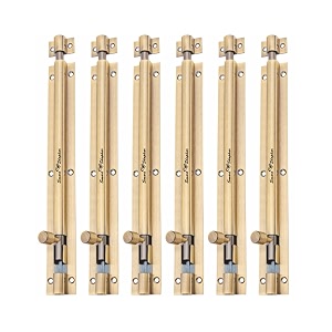 smart shophar tower bolt latch brass plain tower bolt antiqueheavy-duty hardwarevintage stylesecure lockingrust-resistantseamless to deployperfect for doors cabinets solid brass antique