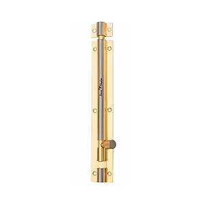 smart shophar door slide latch latchbolt brass plain tower bolt gold silver - reliable and elegant bolt for doors and gates - elite craftsmanship simple design seamless setup process secure fa