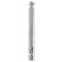 Smart Shophar Door Slide Latch Latchbolt Brass Plain Tower Bolt Nickel Silver - Sturdy and Functional Tower Bolt - Remarkable, Quick and Simple Mounting, Nickel Silver Finish Solid Brass Nickel S
