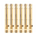 Smart Shophar Door Slide Latch Latchbolt Brass Plain Tower Bolt Gold Silver - Reliable Bolt Set for Doors and Gates - Elegant, Long-Lasting Performance, Convenient Assembly, Secure Fastening Soli
