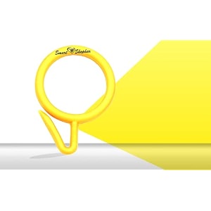 smart shophar furniture hardware accessories plastic nemani curtain ring yellowdurable and long-lastingeasy to usesuitable for curtains and drapes heavy-duty alloy metal yl finish 15 pack o
