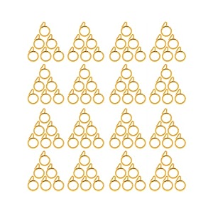 smart shophar plastic nemani curtain ring 15 inches yellow pack of 96  durable materialrapid and effortless mountingsmooth slidingsuitable for home and office curtains