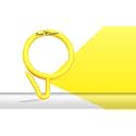 Smart Shophar Furniture Hardware Accessories Plastic Nemani Curtain Ring Yellow/Durable and Long-Lasting/Easy to Use/Suitable for Curtains and Drapes Heavy-Duty Alloy Metal YL Finish 1.5 Pack o...