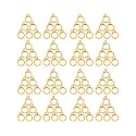 Smart Shophar Plastic Nemani Curtain Ring 1.5 Inches Yellow, Pack of 96 / Durable Material/Rapid and Effortless Mounting/Smooth Sliding/Suitable for Home and Office Curtains