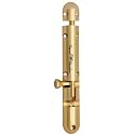 Smart Shophar Door Slide Latch Latchbolt Secure Locking Brass Capsule Tower Bolt Gold - / Effortless Installation/Durable Design Solid Brass Gold Finish 08 Inch Pack of 1